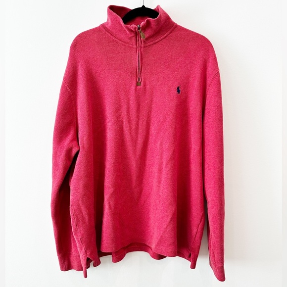 RALPH LAUREN POLO | Red Sweater Jacket Size XL - Picture 1 of 7
